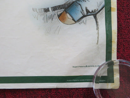 CHAMPIONS UK QUAD ROLLED POSTER JOHN HURT GREGORY JONES 1984 Rendezvous Cinema Movie posters