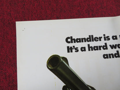 CHANDLER FOLDED US ONE SHEET POSTER WARREN OATES LESLIE CARON 1971 Rendezvous Cinema Movie posters