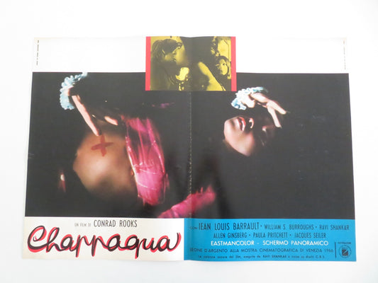 CHAPPAQUA - A ITALIAN FOTOBUSTA POSTER CONRAD ROOKS JEAN - LOUIS BURROUGHS 1968 Movie posters