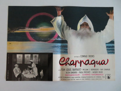 CHAPPAQUA ITALIAN FOTOBUSTA POSTERS LOT OF 7 CONRAD ROOKS LOUIS BARRAULT 1968 Movie posters