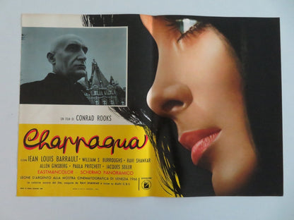 CHAPPAQUA ITALIAN FOTOBUSTA POSTERS LOT OF 7 CONRAD ROOKS LOUIS BARRAULT 1968 Movie posters