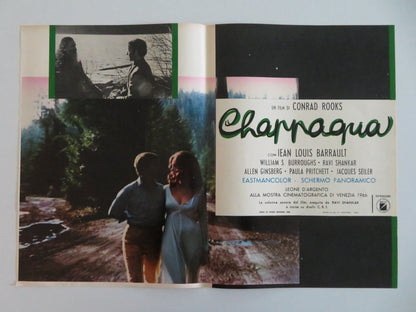 CHAPPAQUA ITALIAN FOTOBUSTA POSTERS LOT OF 7 CONRAD ROOKS LOUIS BARRAULT 1968 Movie posters