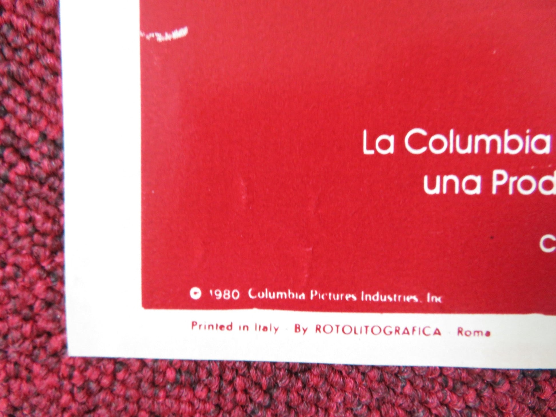 CHAPTER TWO - B ITALIAN FOTOBUSTA POSTER JAMES CAAN MARSHA MASON 1979 Rendezvous Cinema Movie posters