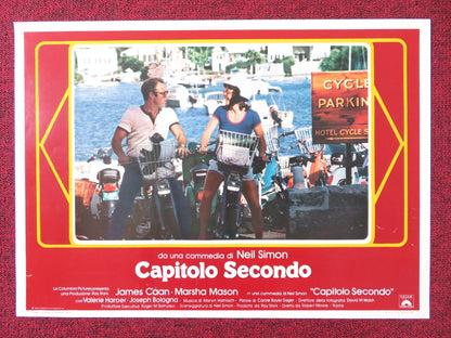 CHAPTER TWO - B ITALIAN FOTOBUSTA POSTER JAMES CAAN MARSHA MASON 1979 Rendezvous Cinema Movie posters