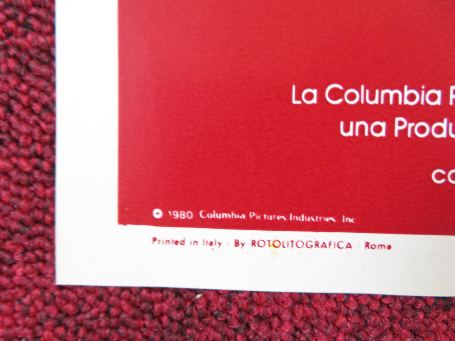 CHAPTER TWO - G ITALIAN FOTOBUSTA POSTER JAMES CAAN MARSHA MASON 1979 Rendezvous Cinema Movie posters