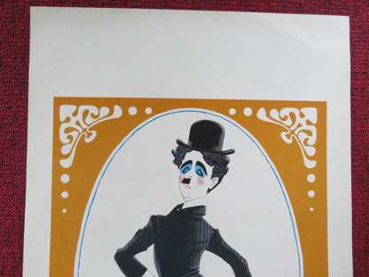 CHARLES CHAPLIN SHOW ITALIAN LOCANDINA POSTER PIOVANO 1972 Rendezvous Cinema Movie posters