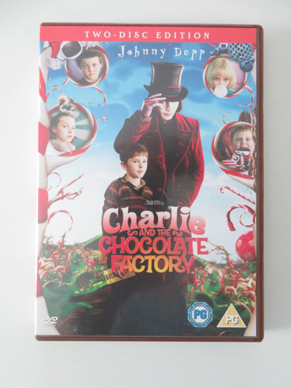 Charlie and the Chocolate Factory Two Disc Edition - B (DVD) Depp 2005 Region 2 Movie posters