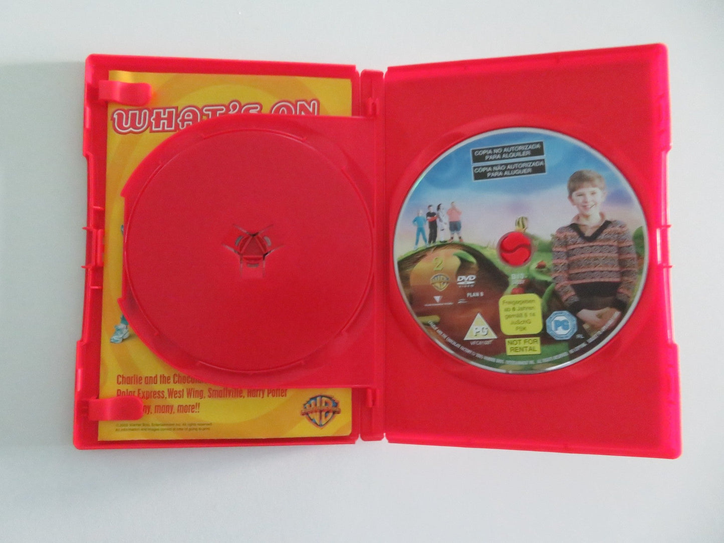 CHARLIE AND THE CHOCOLATE FACTORY - TWO DISC EDITION (DVD) J. DEPP 2005 REGION 2 Movie posters