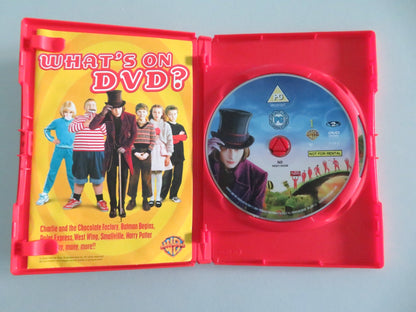 CHARLIE AND THE CHOCOLATE FACTORY - TWO DISC EDITION (DVD) J. DEPP 2005 REGION 2 Movie posters