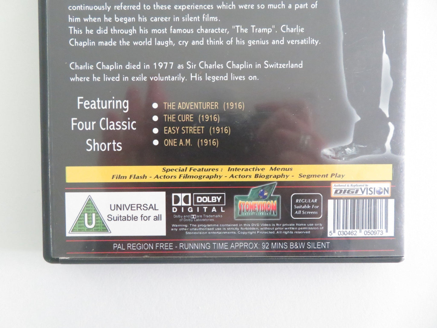 CHARLIE CHAPLIN COLLECTION VOLUME 9 (DVD) CHARLIE CHAPLIN 1916 REGION FREE Movie posters