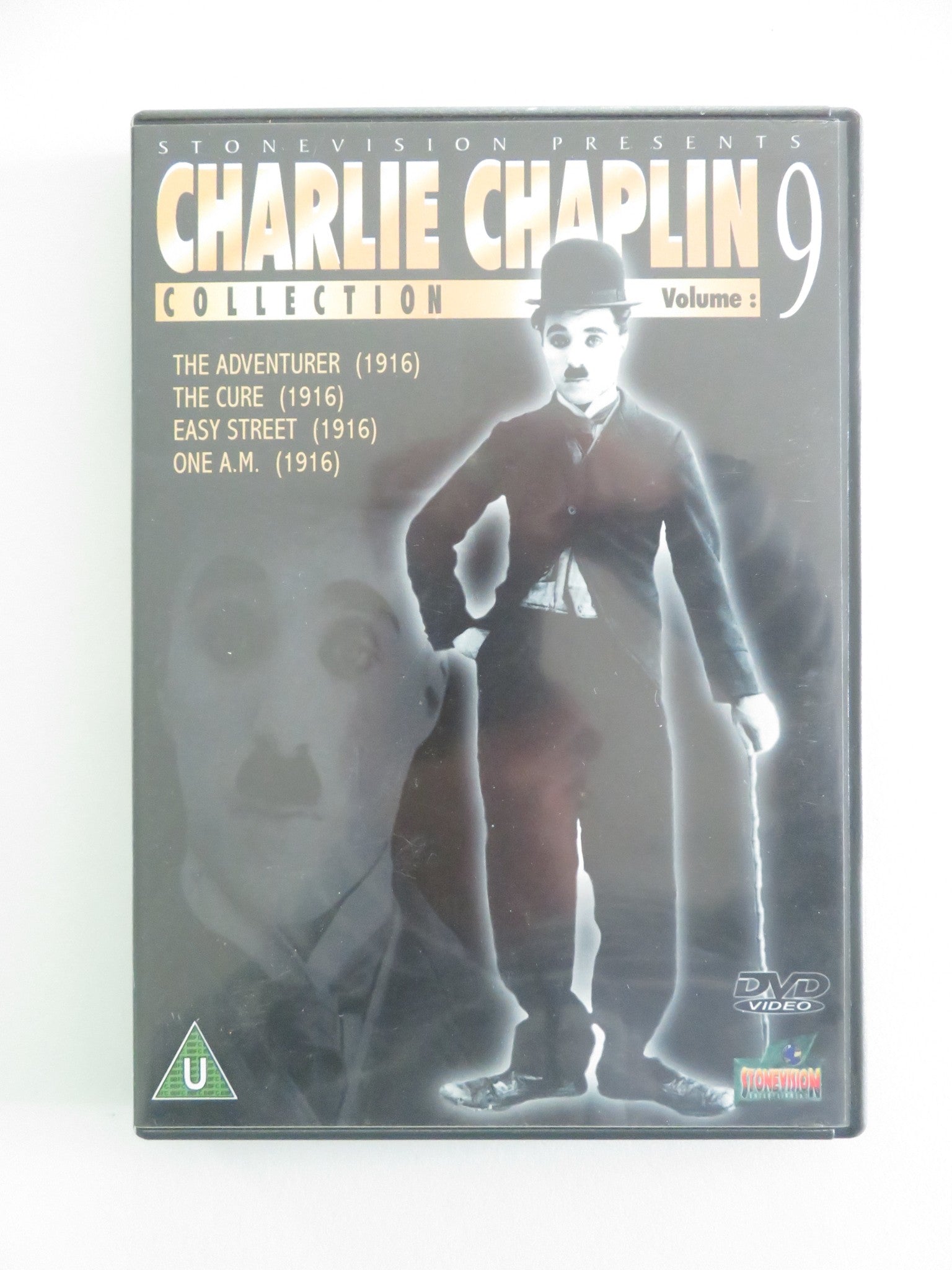 CHARLIE CHAPLIN COLLECTION VOLUME 9 (DVD) CHARLIE CHAPLIN 1916 REGION FREE Movie posters