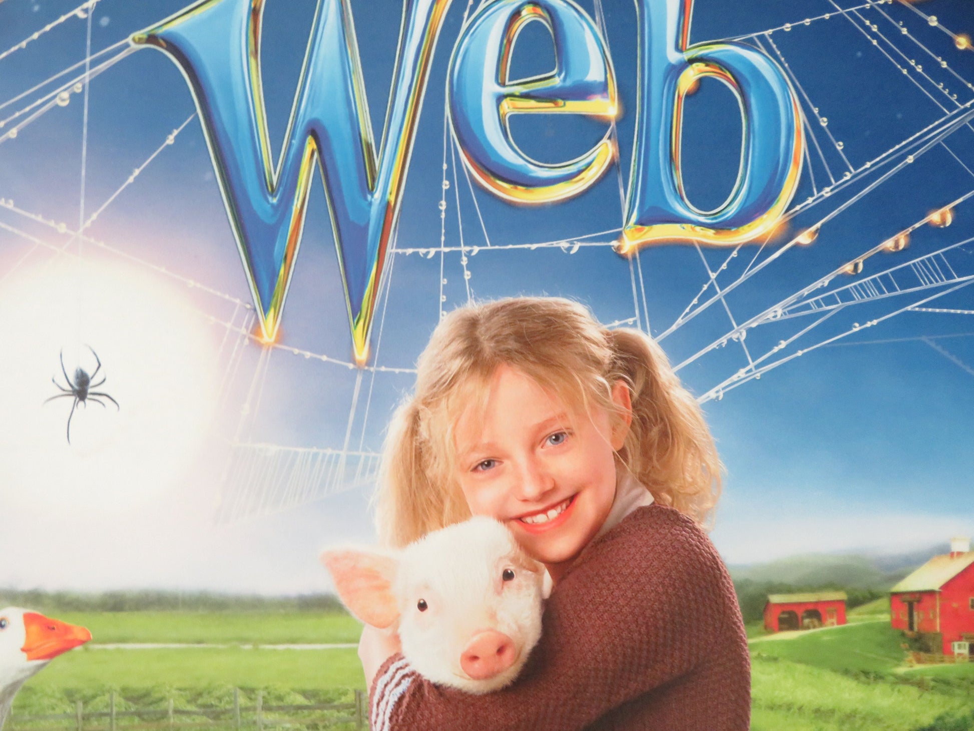Charlotte's Web - B UK Quad Rolled Poster Dakota Fanning Julia Roberts 2006 Movie posters
