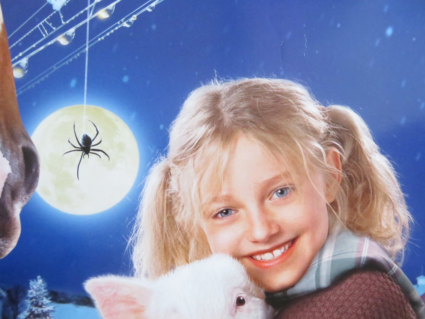 CHARLOTTE'S WEB - B US ONE SHEET ROLLED POSTER DAKOTA FANNING JULIA ROBERTS 2006 Rendezvous Cinema Movie posters