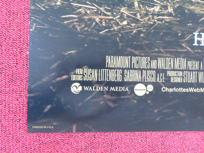 CHARLOTTE'S WEB - C US ONE SHEET ROLLED POSTER JULIA ROBERTS DAKOTA FANNING 2006 Rendezvous Cinema Movie posters