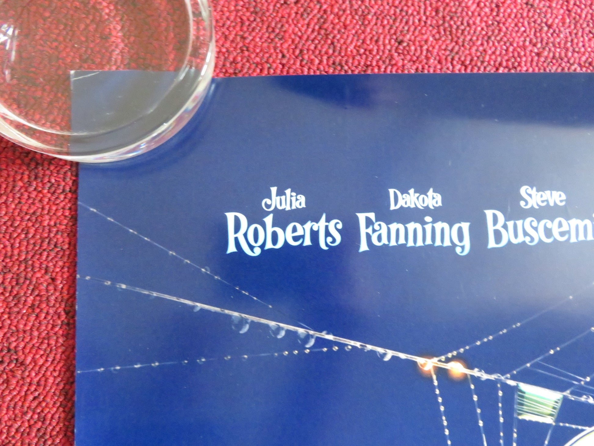 CHARLOTTE'S WEB US ONE SHEET ROLLED POSTER JULIA ROBERTS STEVE BUSCEMI 2006 Rendezvous Cinema Movie posters