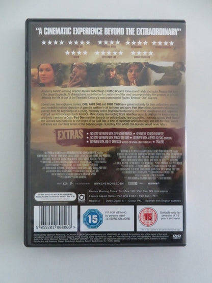 CHE PART ONE AND PART TWO (DVD) BENICIO DEL TORO JULIA ORMOND REGION 2 - Rendezvous Cinema