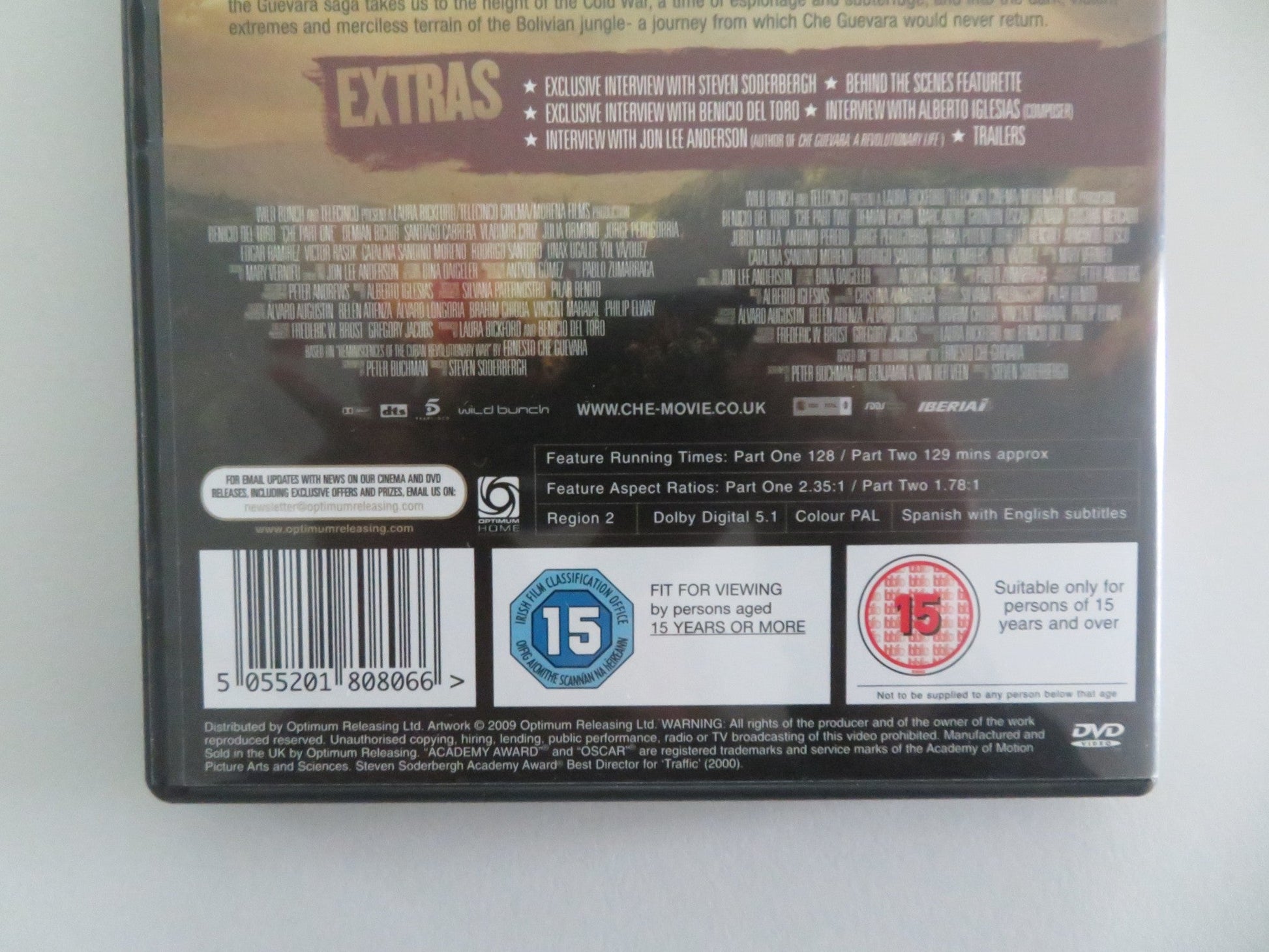 CHE PART ONE AND PART TWO (DVD) BENICIO DEL TORO JULIA ORMOND REGION 2 - Rendezvous Cinema