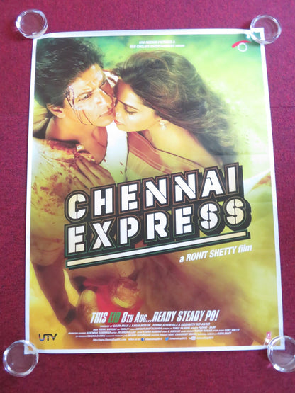CHENNAI EXPRESS POSTER ROLLED DEEPIKA PADUKONE SHAH RUKH KHAN 2013 Rendezvous Cinema Movie posters