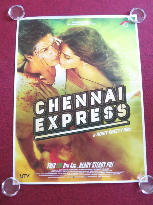 CHENNAI EXPRESS POSTER ROLLED DEEPIKA PADUKONE SHAH RUKH KHAN 2013 Rendezvous Cinema Movie posters