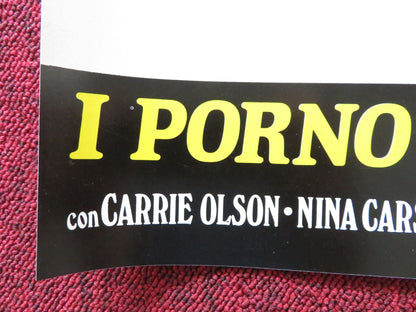 CHERRY HILL HIGH - A ITALIAN FOTOBUSTA POSTER NINA CARSON CARRIE OLSON 1977 Rendezvous Cinema Movie posters