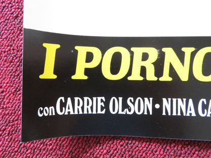 CHERRY HILL HIGH - C ITALIAN FOTOBUSTA POSTER NINA CARSON CARRIE OLSON 1977 Rendezvous Cinema Movie posters