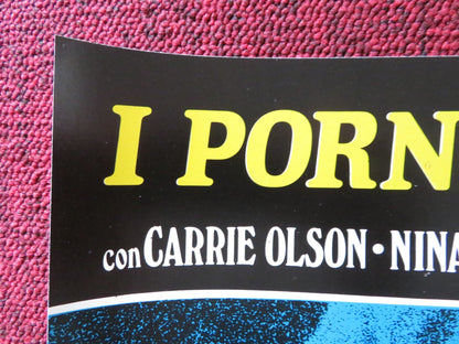 CHERRY HILL HIGH - E ITALIAN FOTOBUSTA POSTER NINA CARSON CARRIE OLSON 1977 Rendezvous Cinema Movie posters