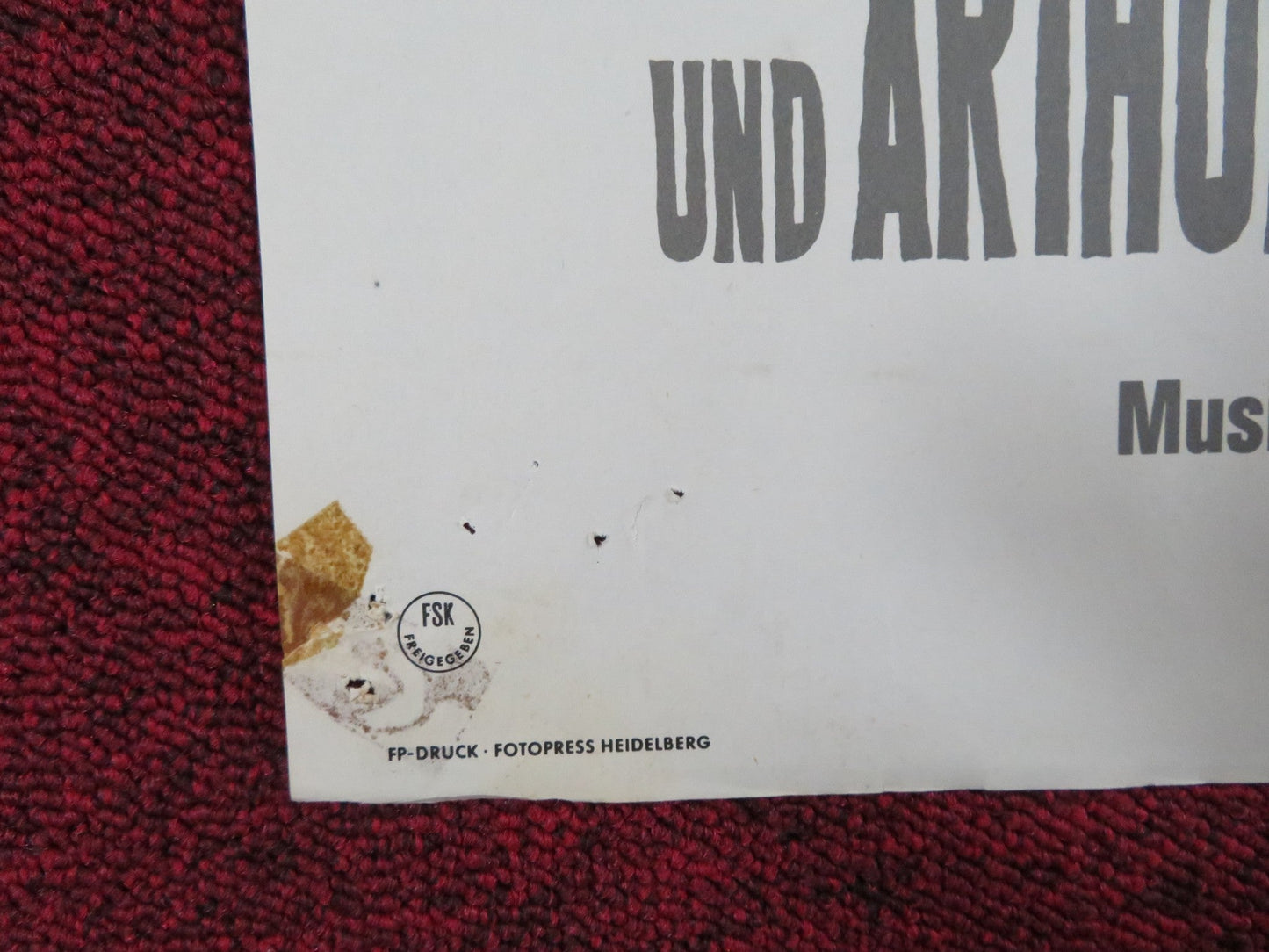 CHEYENNE AUTUMN GERMAN A1 POSTER FOLDED RICHARD WIDMARK CARROLL BAKER 1965 Rendezvous Cinema Movie posters