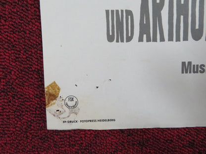 CHEYENNE AUTUMN GERMAN A1 POSTER FOLDED RICHARD WIDMARK CARROLL BAKER 1965 Rendezvous Cinema Movie posters