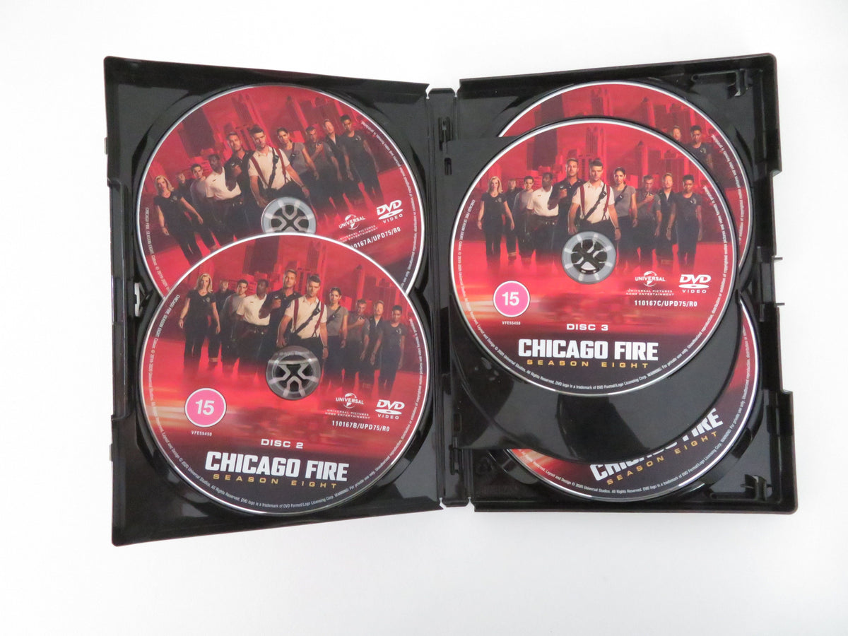 Chicago Fire - Season 8 (DVD) Taylor Kinney Christian Stolte 2019 Region 1, 2, 4 Movie posters