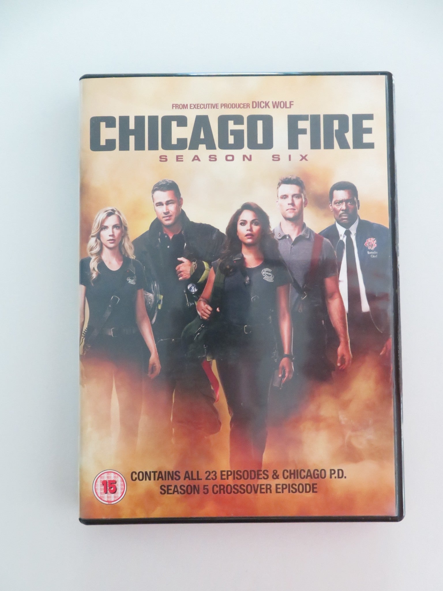 CHICAGO FIRE - SEASON SIX - 6 DISCS (DVD) TAYLOR KINNEY 2018 REGION 2, 4 - Rendezvous Cinema