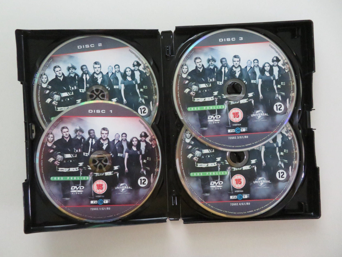 CHICAGO FIRE - SEASON TWO (DVD) TAYLOR KINNEY CHRISTIAN STOLTE 2013 REGION 2, 4 Movie posters