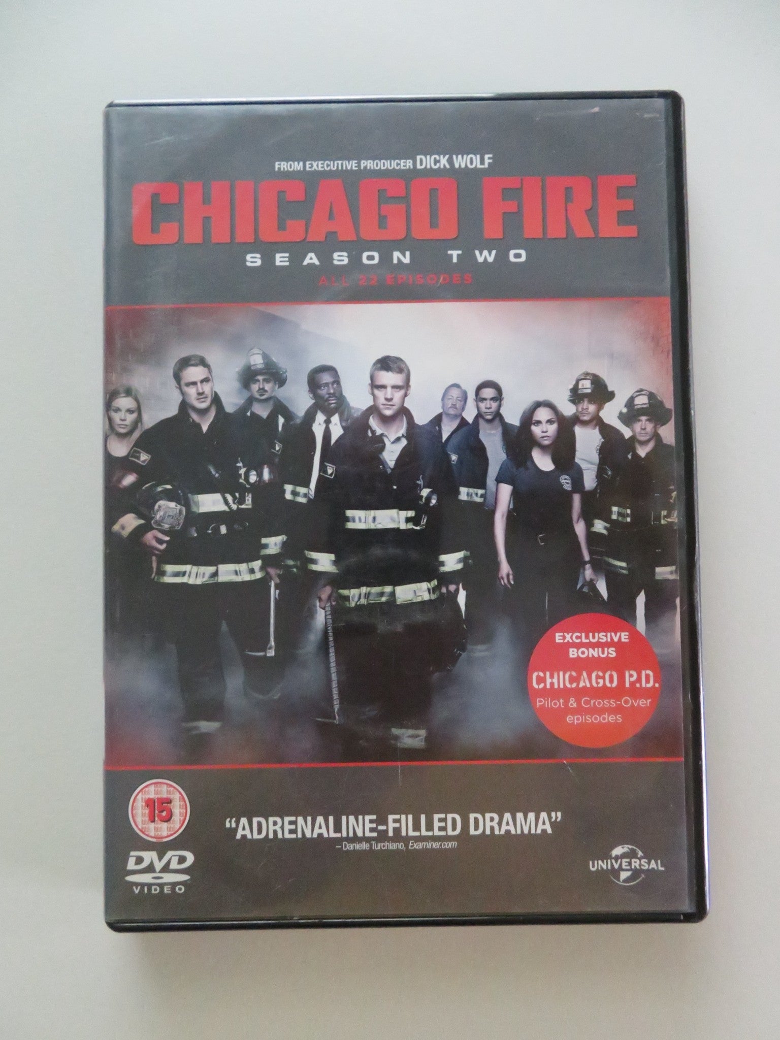 CHICAGO FIRE - SEASON TWO (DVD) TAYLOR KINNEY CHRISTIAN STOLTE 2013 REGION 2, 4 Movie posters