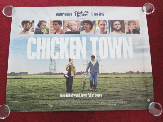 CHICKEN TOWN UK QUAD ROLLED POSTER RAMY BEN FREDJ HUGO CARTER 2025 Movie posters