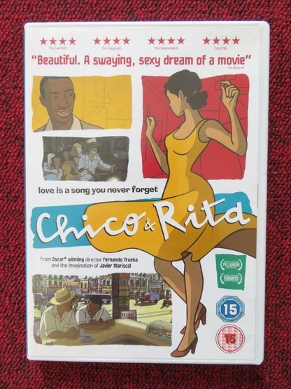 CHICO AND RITA (DVD) LIMARA MENESES JAVIER MARISCAL 2010 REGION 2 Rendezvous Cinema Movie posters