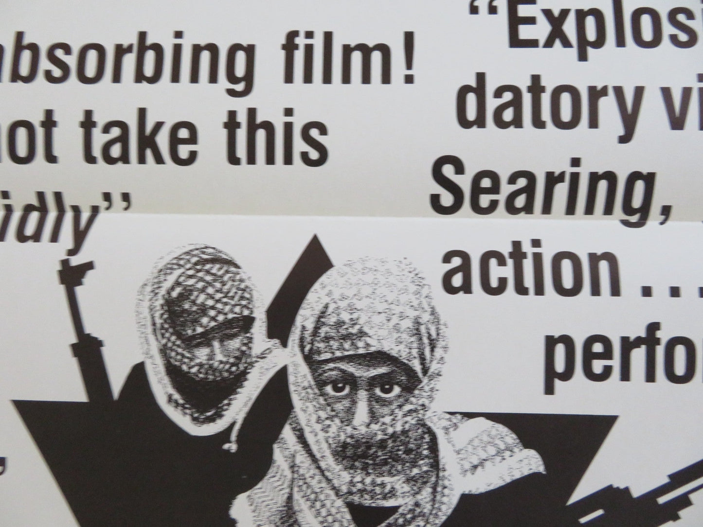 CHILDREN OF RAGE US TRI FOLDED ONE SHEET ROLLED POSTER HELMUT GRIEM 1975 Rendezvous Cinema Movie posters