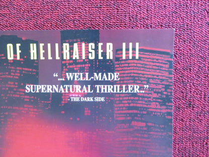 CHILDREN OF THE CORN III: URBAN HARVEST VHS VIDEO POSTER DANIEL CERNY 1995 Rendezvous Cinema Movie posters