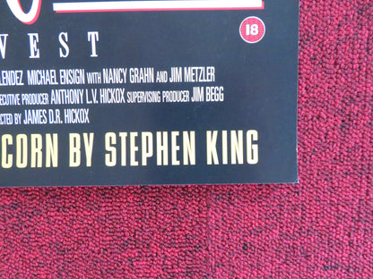 CHILDREN OF THE CORN III: URBAN HARVEST VHS VIDEO POSTER DANIEL CERNY 1995 Rendezvous Cinema Movie posters