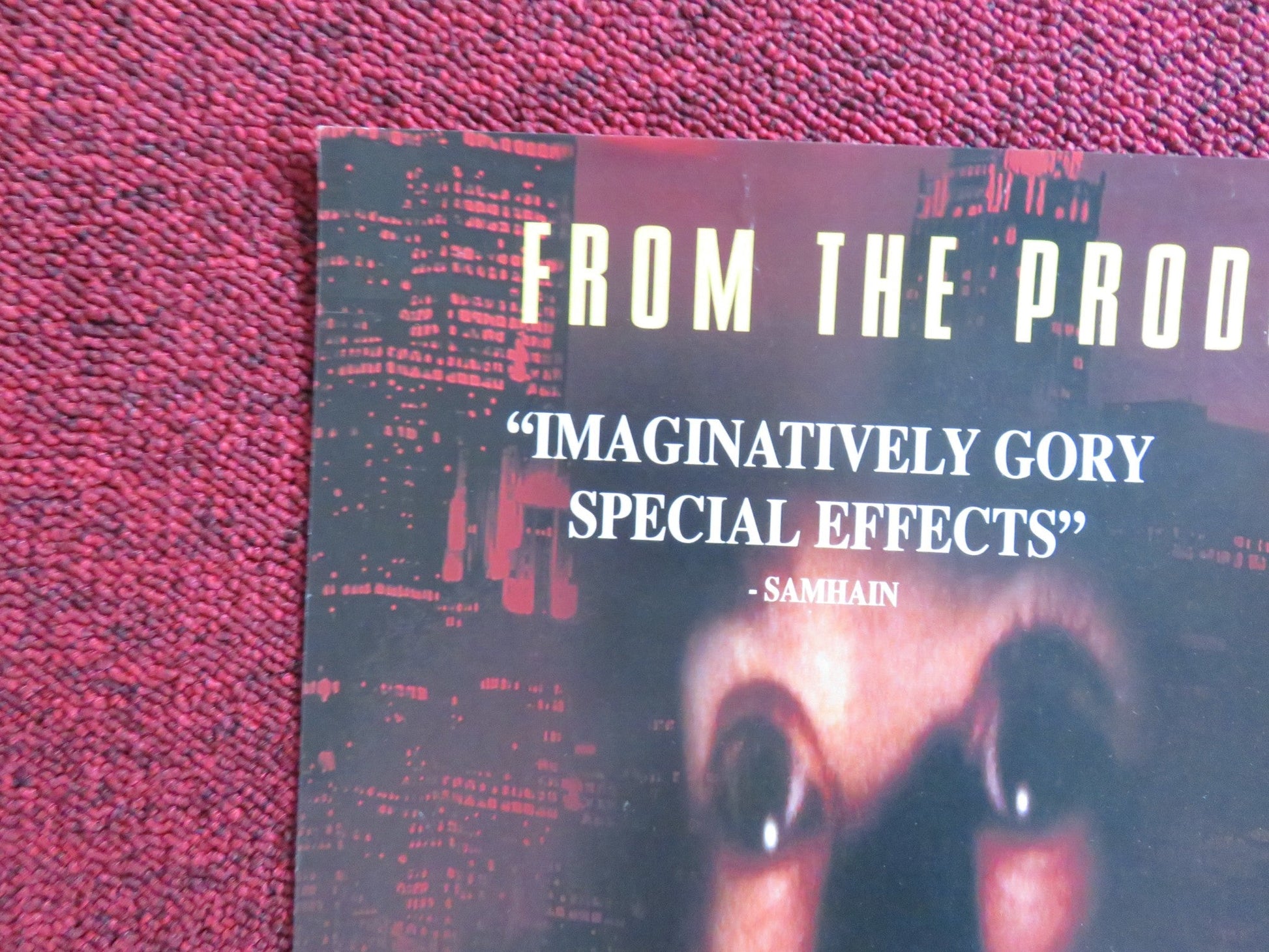 CHILDREN OF THE CORN III: URBAN HARVEST VHS VIDEO POSTER DANIEL CERNY 1995 Rendezvous Cinema Movie posters