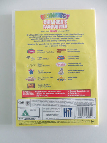 Children's Favourites (DVD) Pingu Bob the Builder Kipper Barney 2004 Region 2 Movie posters