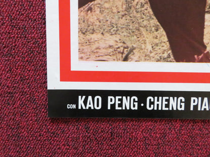 CHINESE DRAGON - A ITALIAN FOTOBUSTA POSTER KAO PENG CHENG PIAO 1974 Rendezvous Cinema Movie posters
