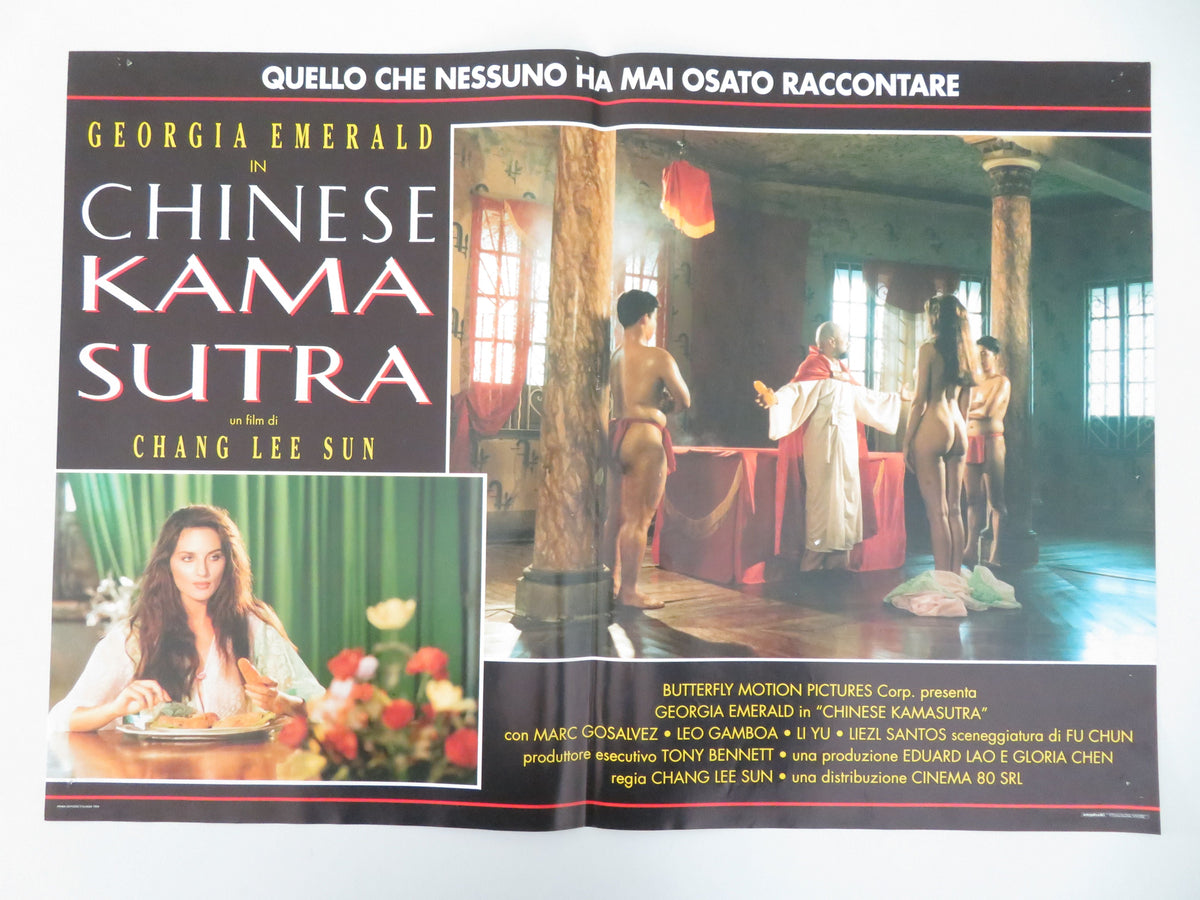 Chinese Kamasutra - A Italian Fotobusta Poster Gamboa Emerald 1994 Movie posters