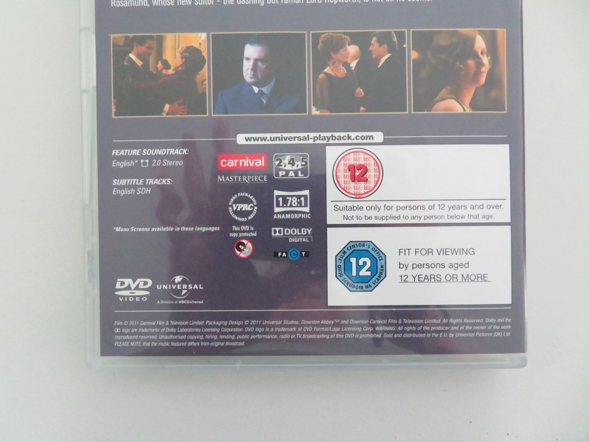 CHRISTMAS AT DOWNTON ABBEY (DVD) HUGH BONNEVILLE MAGGIE SMITH 2011 REGION 2,4,5 Movie posters