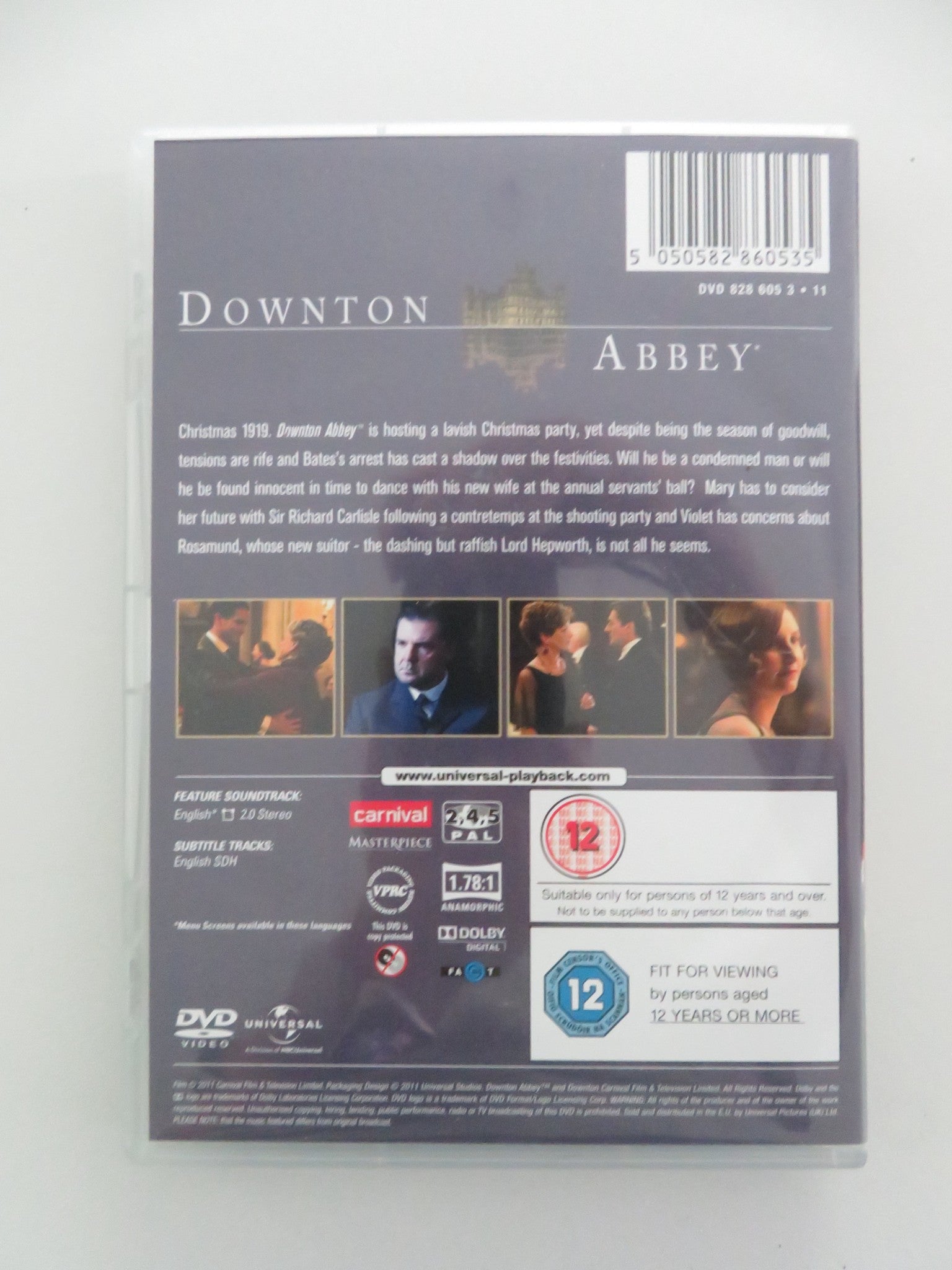CHRISTMAS AT DOWNTON ABBEY (DVD) HUGH BONNEVILLE MAGGIE SMITH 2011 REGION 2,4,5 Movie posters