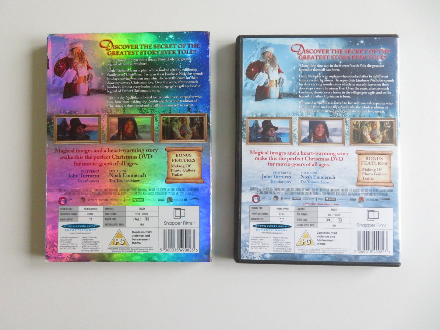 CHRISTMAS STORY (DVD) JOHN TUTURRO NOAH EMMERICH 2007 REGION 2 Movie posters