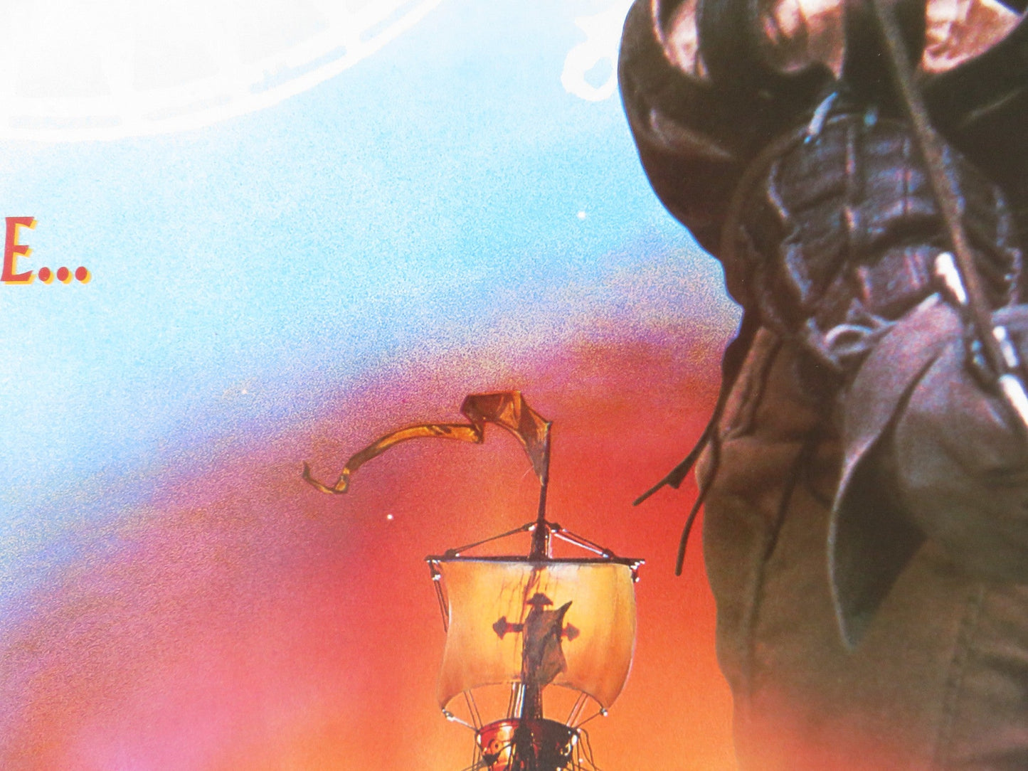 CHRISTOPHER COLUMBUS: THE DISCOVERY VHS VIDEO POSTER MARLON BRANDO SELLECK 1992 Rendezvous Cinema Movie posters