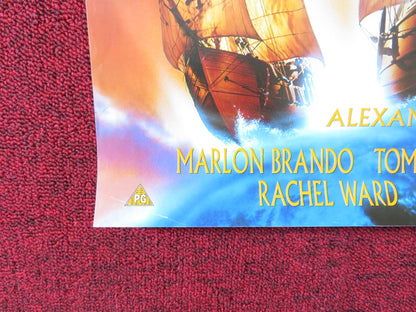 CHRISTOPHER COLUMBUS: THE DISCOVERY VHS VIDEO POSTER MARLON BRANDO SELLECK 1992 Rendezvous Cinema Movie posters