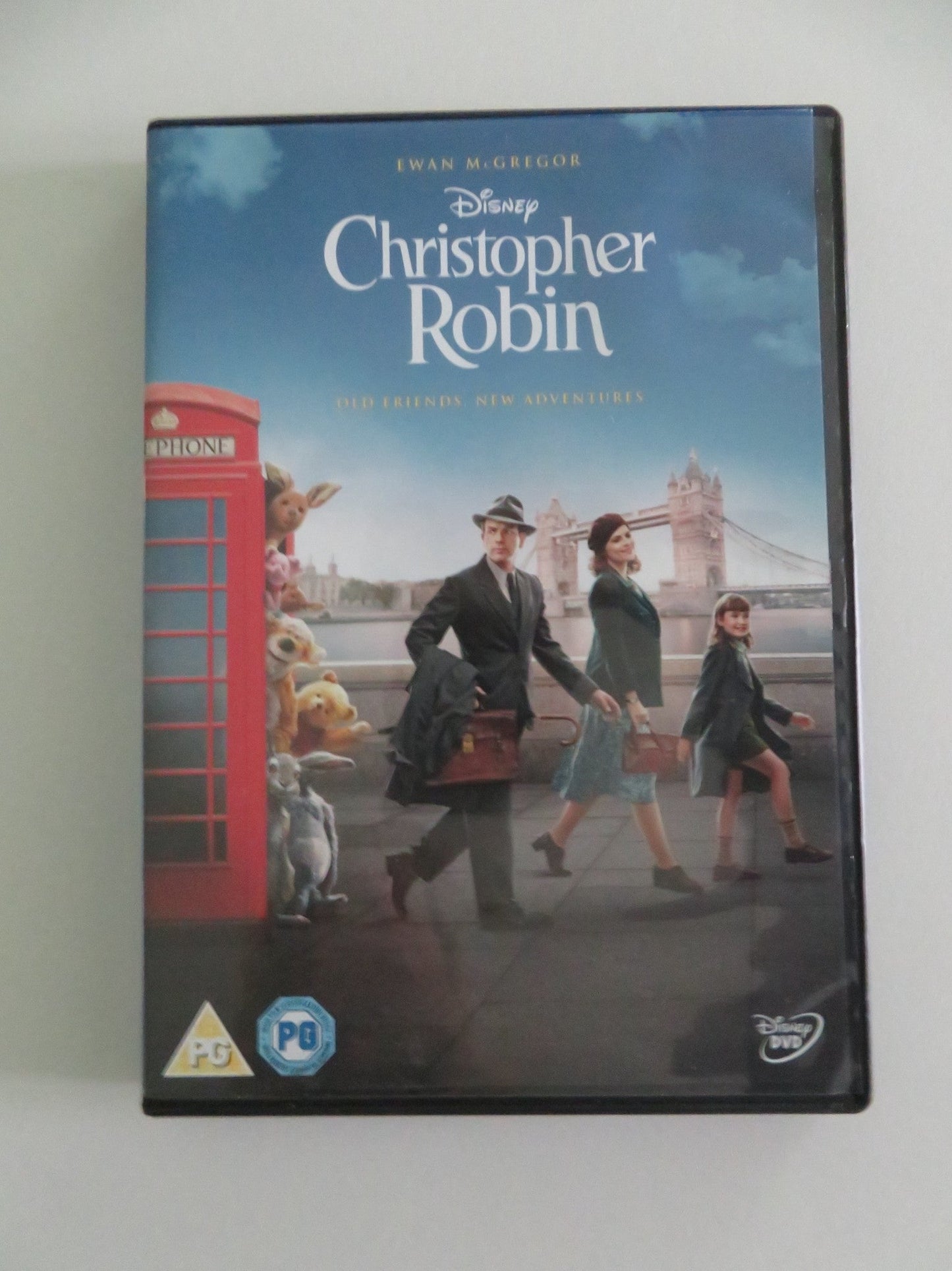 CHRISTOPHER ROBIN (DVD) DISNEY EWAN MCGREGOR HAYLEY ATWELL 2018 REGION 2 Movie posters