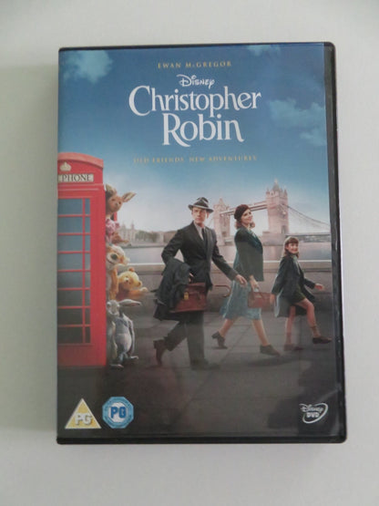 CHRISTOPHER ROBIN (DVD) DISNEY EWAN MCGREGOR HAYLEY ATWELL 2018 REGION 2 Movie posters