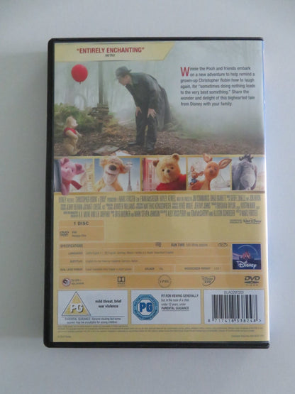 CHRISTOPHER ROBIN (DVD) DISNEY EWAN MCGREGOR HAYLEY ATWELL 2018 REGION 2 Movie posters