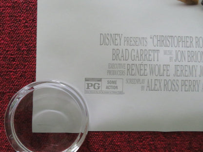 CHRISTOPHER ROBIN US ONE SHEET ROLLED POSTER DISNEY EWAN MCGREGOR H. ATWELL 2018 Movie posters